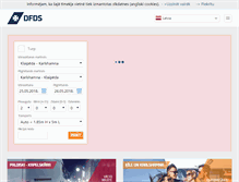 Tablet Screenshot of dfdsseaways.lv
