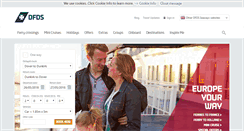 Desktop Screenshot of dfdsseaways.co.uk
