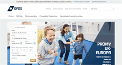 Desktop Screenshot of dfdsseaways.pl
