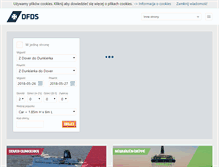 Tablet Screenshot of dfdsseaways.pl